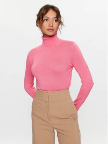 Liu Jo Гольф WF3126 MA18F Рожевий Regular Fit Liu Jo Гольф WF3126 MA18F Рожевий Regular Fit