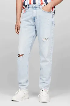 Мужские голубые джинсы ISAAC RLXD TPRD ARCHIVE Голубой 29-32 Tommy Jeans DM0DM18724