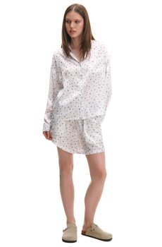 Cropp - Шорти із суцільним принтом - білий