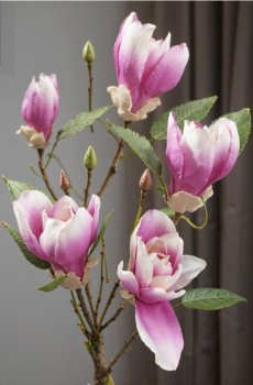 Декоративна штучна рослина - темно-фіолетовий