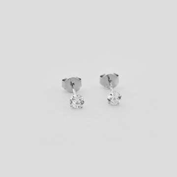 Серебряные серьги Minimal 520205б Серебряные серьги Minimal 520205б