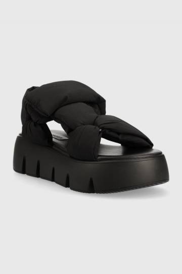 Сандалии Steve Madden Bonkers женские цвет чёрный на платформе SM11002465 Сандалии Steve Madden Bonkers женские цвет чёрный на платформе SM11002465