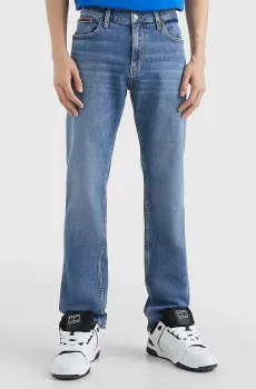 Мужские синие джинсы RYAN RGLR STRGHT Синий 31-32 Tommy Jeans DM0DM16053