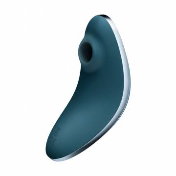 Клиторальный вакуумный стимулятор Satisfyer Vulva Lover 1 Air Pulse Stimulator + Vibrator синий, 1 шт Клиторальный вакуумный стимулятор Satisfyer Vulva Lover 1 Air Pulse Stimulator + Vibrator синий, 1 шт