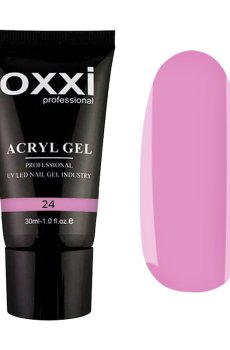 Акрил-гель для ногтей Oxxi Professional Acryl Gel 24, 30 мл