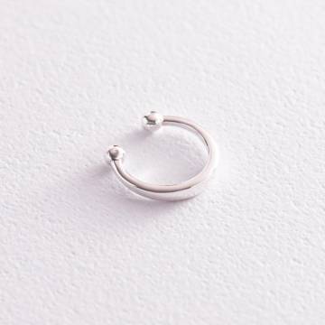 Серебряная серьга - каффа 123212 Серебряная серьга - каффа 123212