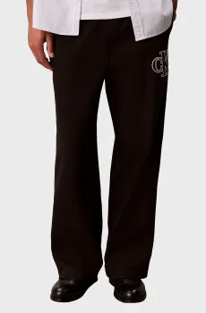 Мужские черные спортивные брюки DOUBLE Черный XL Calvin Klein Jeans LV04RH217G