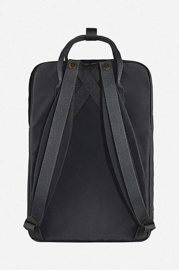 Рюкзак Fjallraven Kanken Laptop 15" F23524 550 цвет чёрный большой однотонный Рюкзак Fjallraven Kanken Laptop 15" F23524 550 цвет чёрный большой однотонный