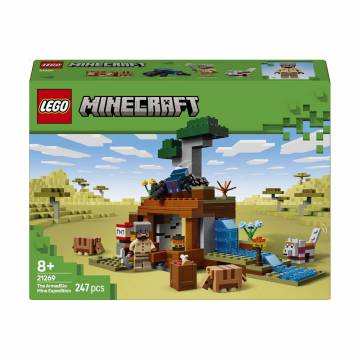 Конструктор LEGO Minecraft Шахтная экспедиция "Броненосец", 247 деталей, от 8 лет (21269) Конструктор LEGO Minecraft Шахтная экспедиция "Броненосец", 247 деталей, от 8 лет (21269)