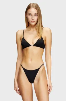 Женские черные трусики D-STRING-DNM Черный S Diesel A17567 0IKBN