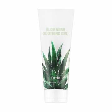 Успокаивающий гель для лица Ottie Aloe Vera Soothing Gel с 3 видами алоэ, 150 мл Успокаивающий гель для лица Ottie Aloe Vera Soothing Gel с 3 видами алоэ, 150 мл