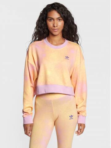 adidas Світшот Allover Print HL6599 Кольоровий Loose Fit adidas Світшот Allover Print HL6599 Кольоровий Loose Fit