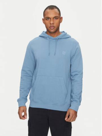 BOSS Світшот Wetalk 50509314 Голубий Regular Fit BOSS Світшот Wetalk 50509314 Голубий Regular Fit