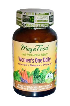 Мультивитамины для женщин Mega Food Womens One Daily, 30 таблеток