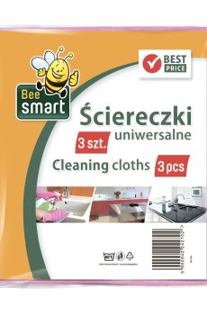 Салфетка для уборки Paclan Bee Smart универсальная, 3 шт