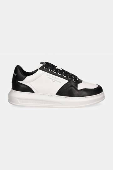 Кожаные кроссовки Karl Lagerfeld KAPRI MENS цвет чёрный KL52537R Кожаные кроссовки Karl Lagerfeld KAPRI MENS цвет чёрный KL52537R