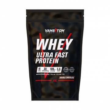 Протеин Vansiton Whey Ultra Fast Protein Двойной шоколад, 450 г Протеин Vansiton Whey Ultra Fast Protein Двойной шоколад, 450 г