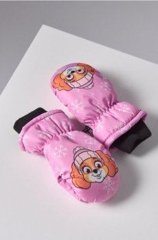 Рукавички з флісовою підкладкою PAW Patrol - рожевий