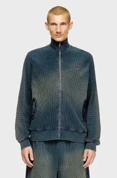 Мужская синяя спортивная кофта S-WAFY-ZIP Синий L Diesel A16105 0TKAA