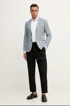 Пиджак со льном Hackett London