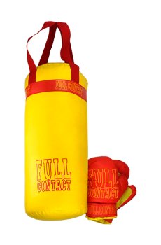 Набор для бокса Danko Toys Full жёлто-красный, от 4 лет (L-FULL)
