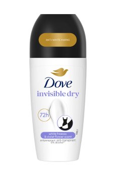 Шариковый антиперспирант Dove Invisible Dry 72H женский, 50 мл