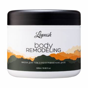 Уценка! Маска для тела Lapush Body Remodeling с разогревающим действием, 500 мл Уценка! Маска для тела Lapush Body Remodeling с разогревающим действием, 500 мл