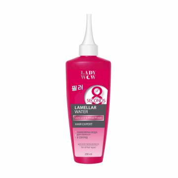 Ламелярна вода Lady Wow Lamellar Water 8 Seconds для всіх типів волосся, 200 мл Ламелярна вода Lady Wow Lamellar Water 8 Seconds для всіх типів волосся, 200 мл