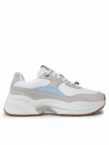 Tommy Hilfiger Снікерcи Chunky Feminine Runner Hardware FW0FW07703 Сірий