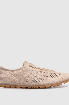 Бежевые кроссовки Racer