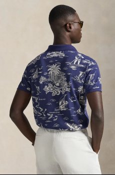 Хлопковое поло Polo Ralph Lauren