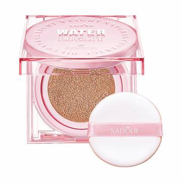 Увлажняющий кушон для лица Sadoer Water Light Air Cushion 02 Ivory, 10 г Увлажняющий кушон для лица Sadoer Water Light Air Cushion 02 Ivory, 10 г