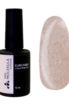 Моделирующий гель для ногтей Nails Molekula Professional Euro Fiber Liquid Poly Gel FG1209 Day Dream, 12 мл