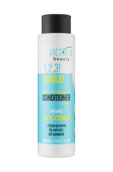 Кондиционер Victoria Beauty 1, 2, 3! Curls! Conditioner для вьющихся волос, 500 мл