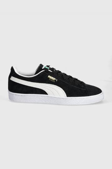 Замшевые кроссовки Puma Suede Classic цвет чёрный 399781 Замшевые кроссовки Puma Suede Classic цвет чёрный 399781