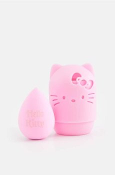 Спонжі для макіяжу, 2 шт. Hello Kitty - пастельний рожевий