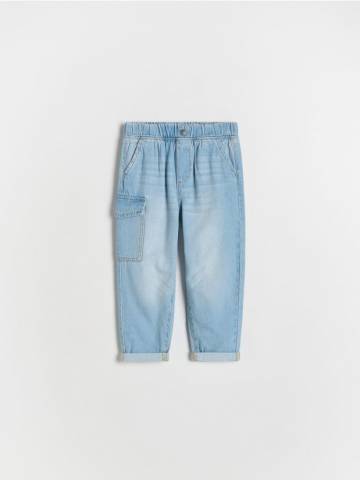 Reserved - BABIES` JEANS TROUSERS - синій - 306CJ-50J Reserved - BABIES` JEANS TROUSERS - синій - 306CJ-50J