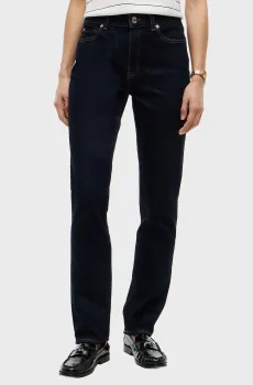 Женские темно-синие джинсы SLIM RINSE RW Синий 25-32 Tommy Hilfiger WW0WW52807