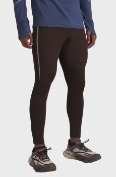 Мужские темно-коричневые тайтсы UA Halo Run CW Tight Коричневый M Under Armour 6005971-246