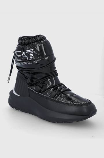 Зимние сапоги EA7 Emporio Armani цвет чёрный Зимние сапоги EA7 Emporio Armani цвет чёрный