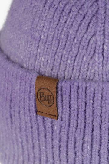 Шапка Buff Marin цвет фиолетовый из толстого трикотажа