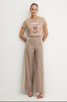 Хлопковая футболка Guess