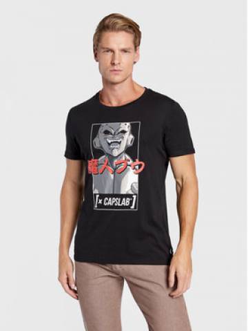Capslab Футболка Dragon Ball Z CL/DBZ4/1/TSC/BUU2 Чорний Regular Fit Capslab Футболка Dragon Ball Z CL/DBZ4/1/TSC/BUU2 Чорний Regular Fit