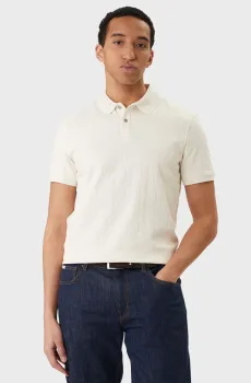 Мужское белое поло Белый L Guess M6RP05.KD181;FNIT