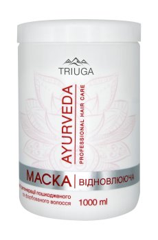 Маска для волос Triuga Ayurveda Professional Hair Care Восстанавливающая, 1 л