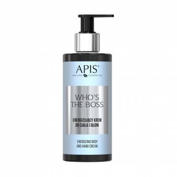 Уценка! Мужской крем для тела и рук Apis Natural Cosmetics Whos The Boss Energizing Body And Hand, 300 мл Уценка! Мужской крем для тела и рук Apis Natural Cosmetics Whos The Boss Energizing Body And Hand, 300 мл