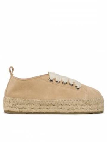 Manebi Еспадрильї Lace-Up Espadrilles K 1.1 E0 Бежевий Manebi Еспадрильї Lace-Up Espadrilles K 1.1 E0 Бежевий