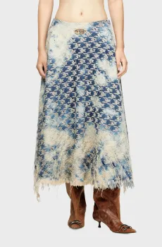 Женская голубая джинсовая юбка GONNA/FS Голубой 26 Diesel A20669 0CEBI