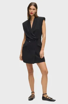 Женское черное платье FASHION Черный 40 Karl Lagerfeld B1W13051