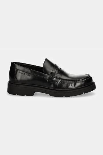 Кожаные мокасины Marc OPolo мужские цвет чёрный 40828463201134 OO1M3021 Кожаные мокасины Marc OPolo мужские цвет чёрный 40828463201134 OO1M3021